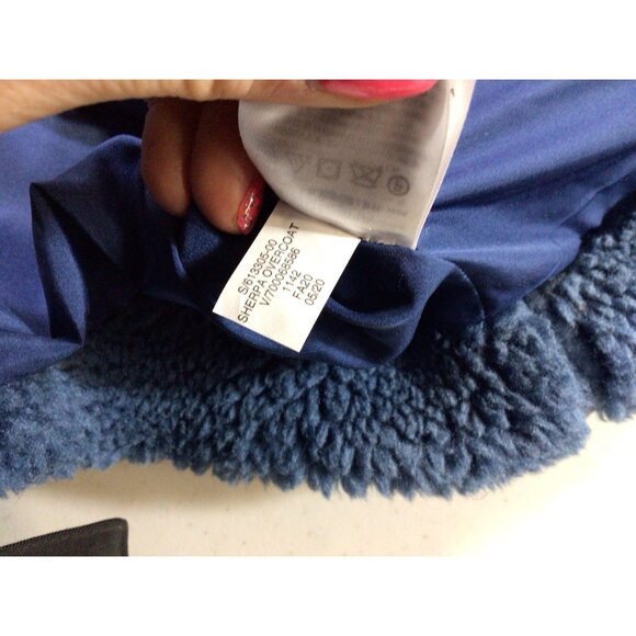 Gap Fleece Jacket Teddy Bear Coat Womens XS - Picture 7 of 7